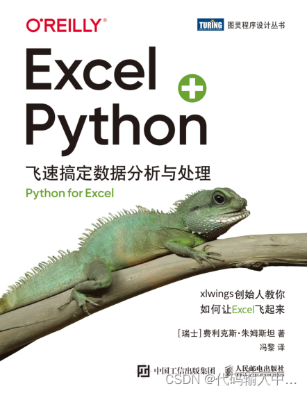 一日一技：Python + Excel——飞速处理数据分析与处理