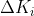 \Delta K_{i}