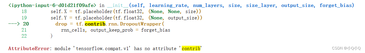 【最简单解决办法】：module ‘tensorflow.compat.v1‘ has no attribute ‘contrib‘