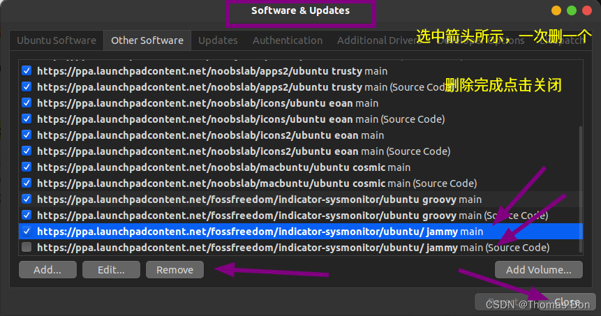 「完美解决」关于最新Ubuntu22.04.1安装launchpad里面PPA报错：“InRelease not available“,“not found file“等