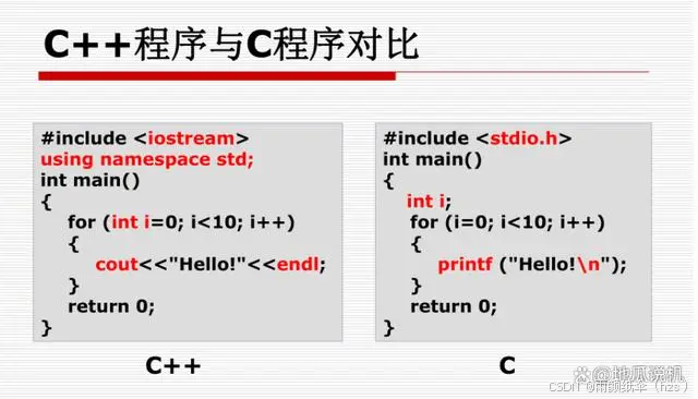 c语言和c++的区别