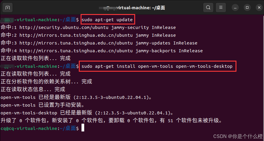 在外面windows系统中复制的内容粘贴到VMware虚拟机中ubuntu