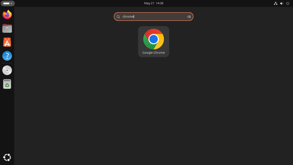 Launch Google Chrome on Ubuntu