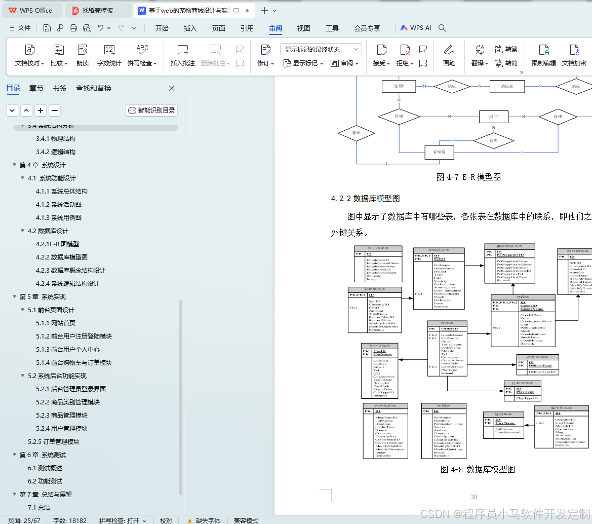 基于web的宠物商城设计与实现 毕业论文终稿+初稿+修改版论文+开题报告+答辩PPT+论文检测查重报告+Java项目源码及数据库文件+配置说明