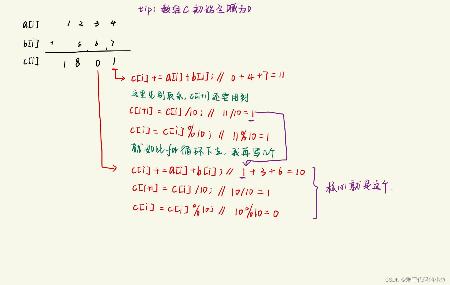 C语言高精度算法（加、减、乘、阶乘、高除以高，高除以低）